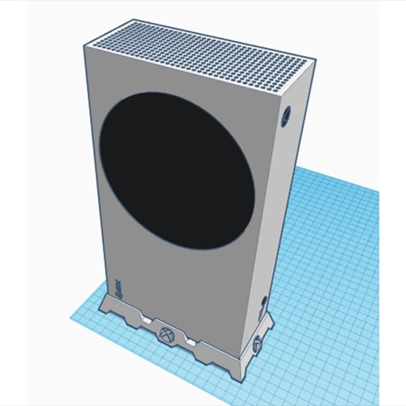 Microsoft Xbox Series S Vertical Stand Console Companion with Logo System Border - Picture 2 of 3